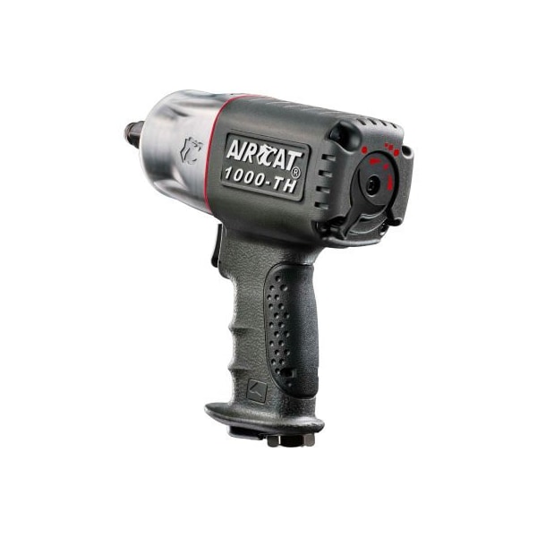 Florida Pneumatic Aircat Composite Twin Hammer Air Impact Wrench, 1/2